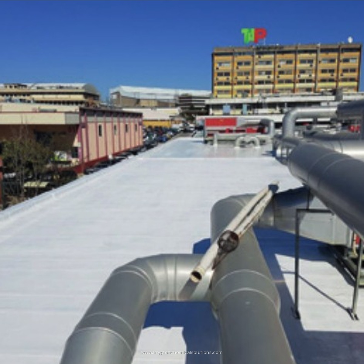 Lisbon Airport roof Impermax 2K