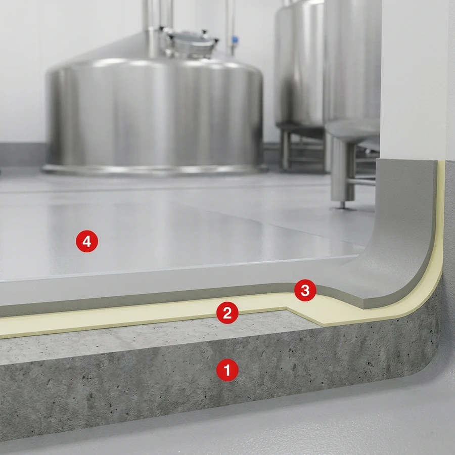 Agri-food flooring