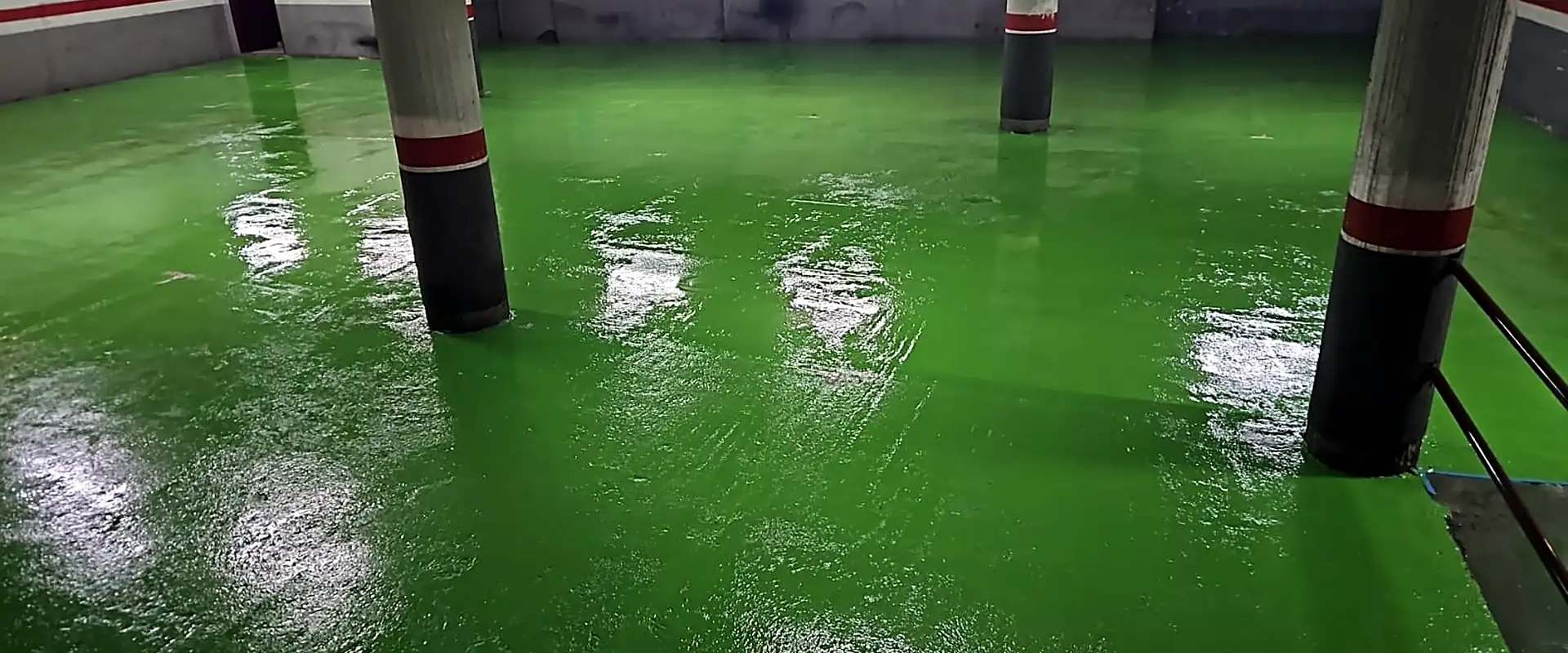 Apartment Garage Floor Renovation in Puigcerdà with EP Coat 100