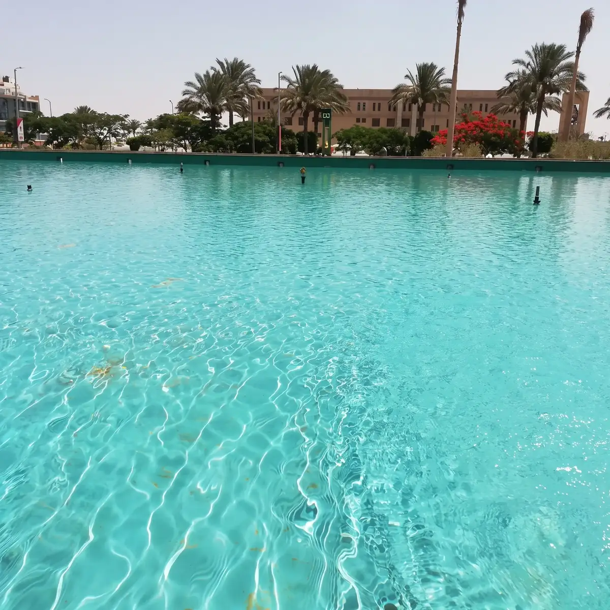 Arkan Plaza Fountain Waterproofing, Sheikh Zayed