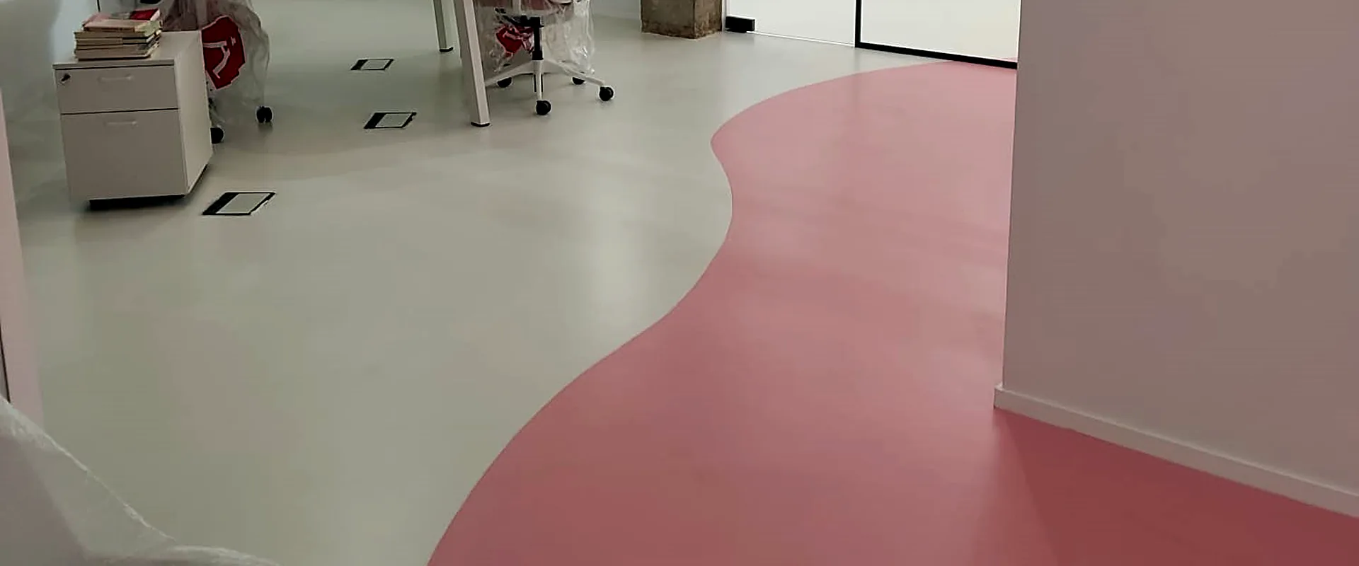 Dental Clinic Polyurethane Flooring in Alicante