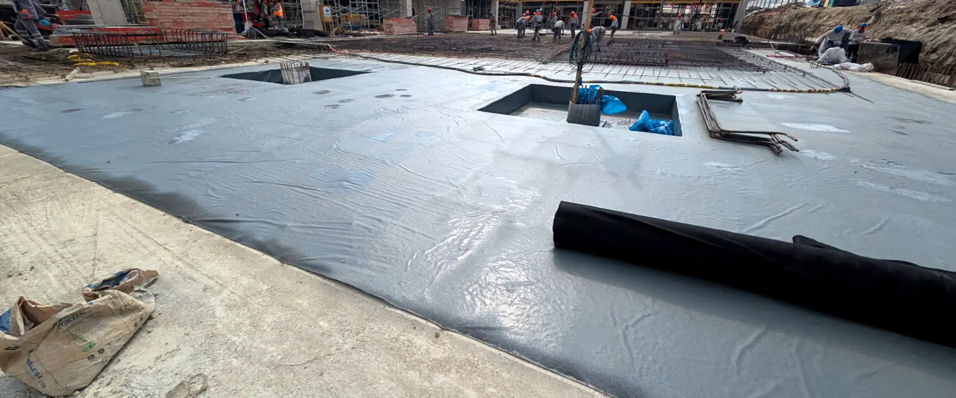 Roof waterproofing in Centro Comercial Plaza Piurea, Perú