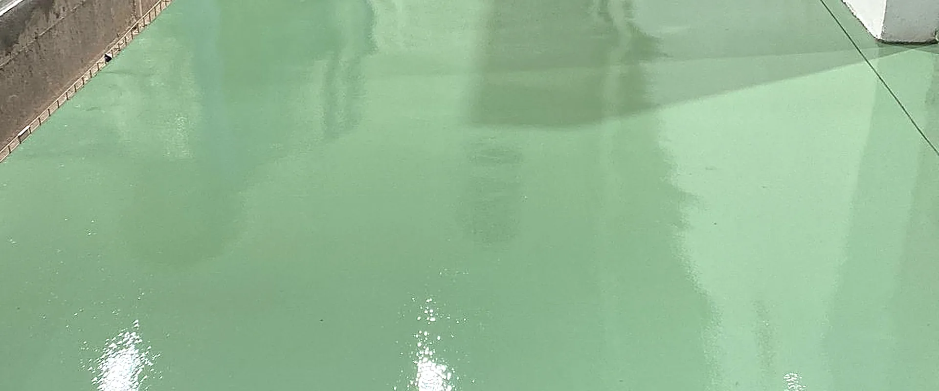 Generator Hall Epoxy Flooring in Palma de Mallorca Airport