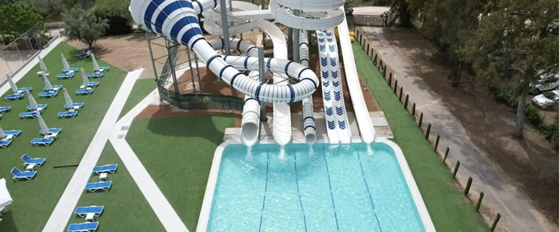 Greece Water Park Waterproofing with Polyurea Rayston