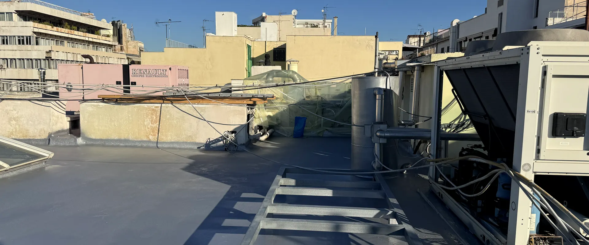 Embassy Roof Waterproofing in Athens