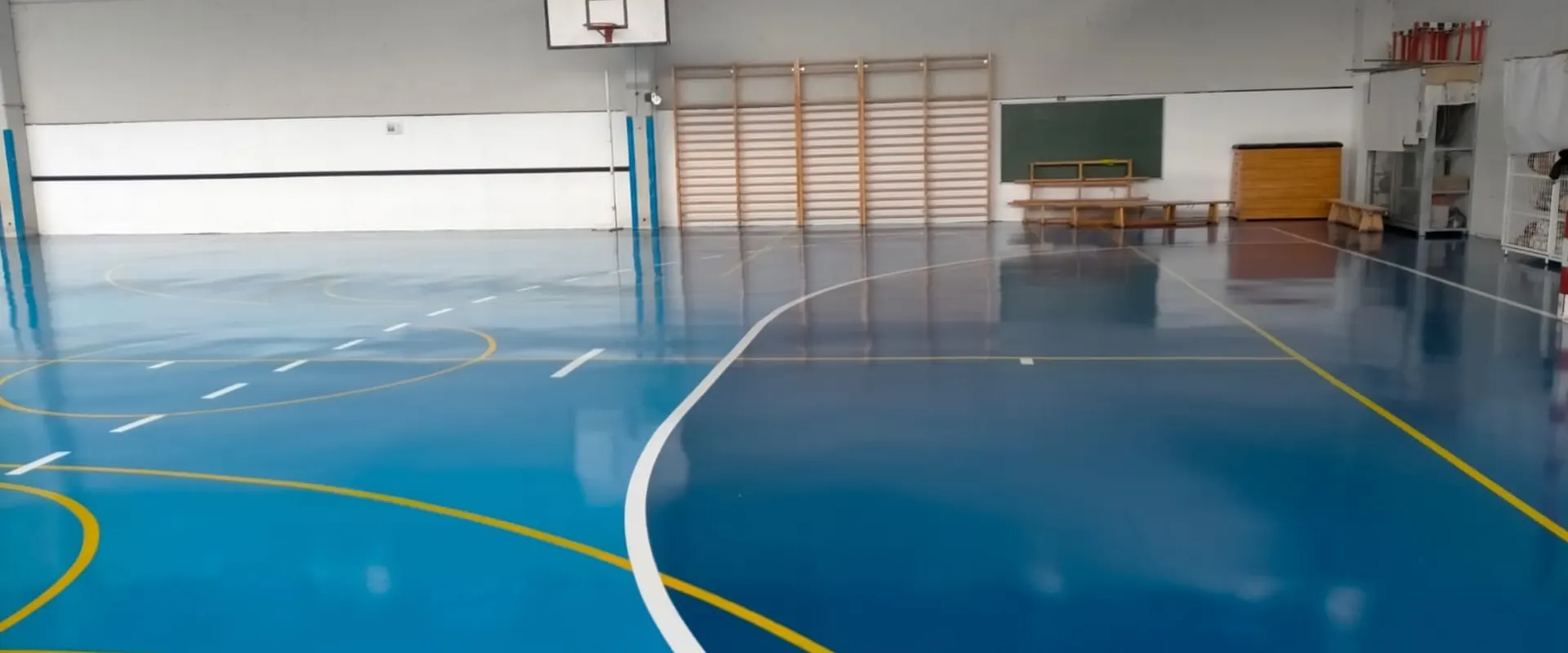 School Sports Hall Flooring in Iurreta