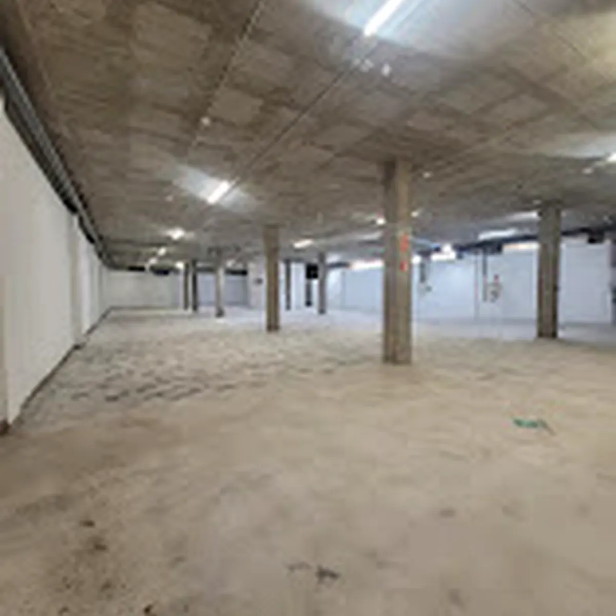Bare concrete parking deck before coating, Flexicar Palma Bare concrete parking deck before coating, Flexicar Palma