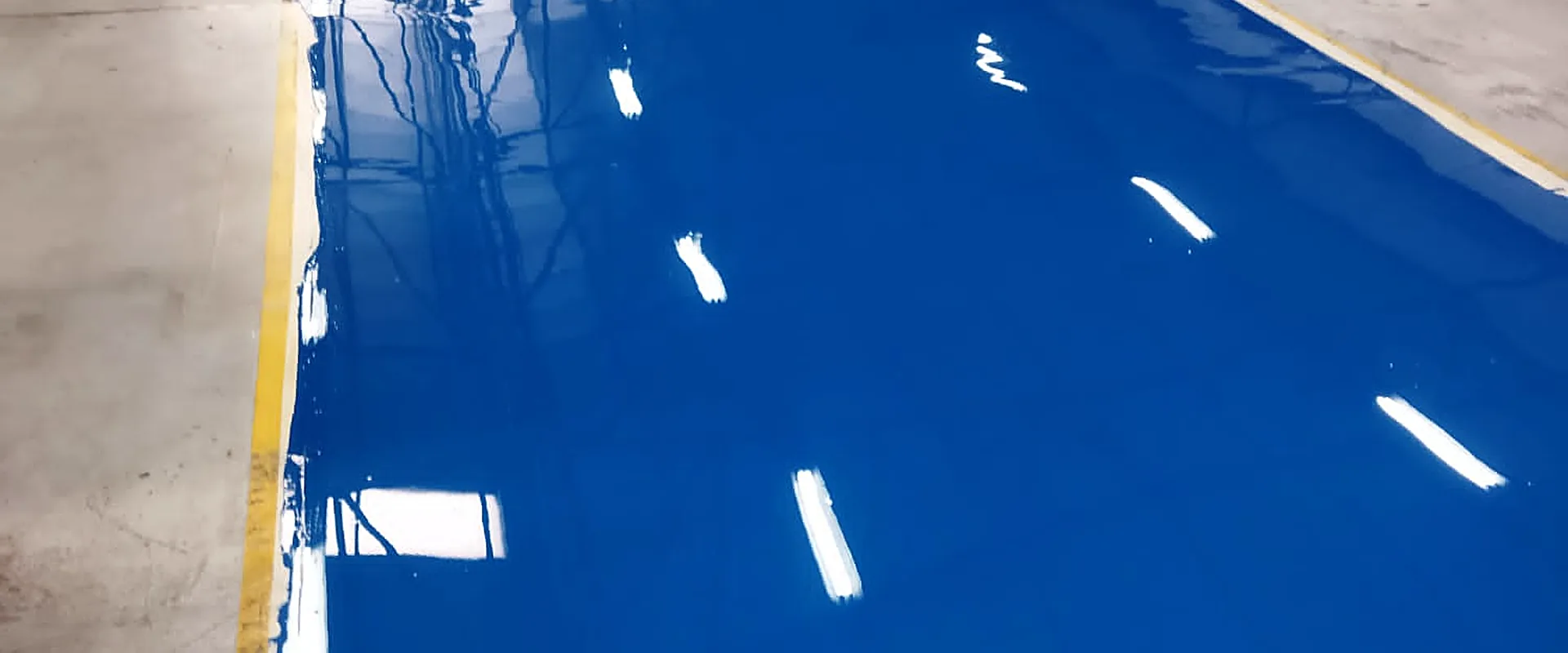 Lock Factory Epoxy Flooring in Porto with EP Coat 100