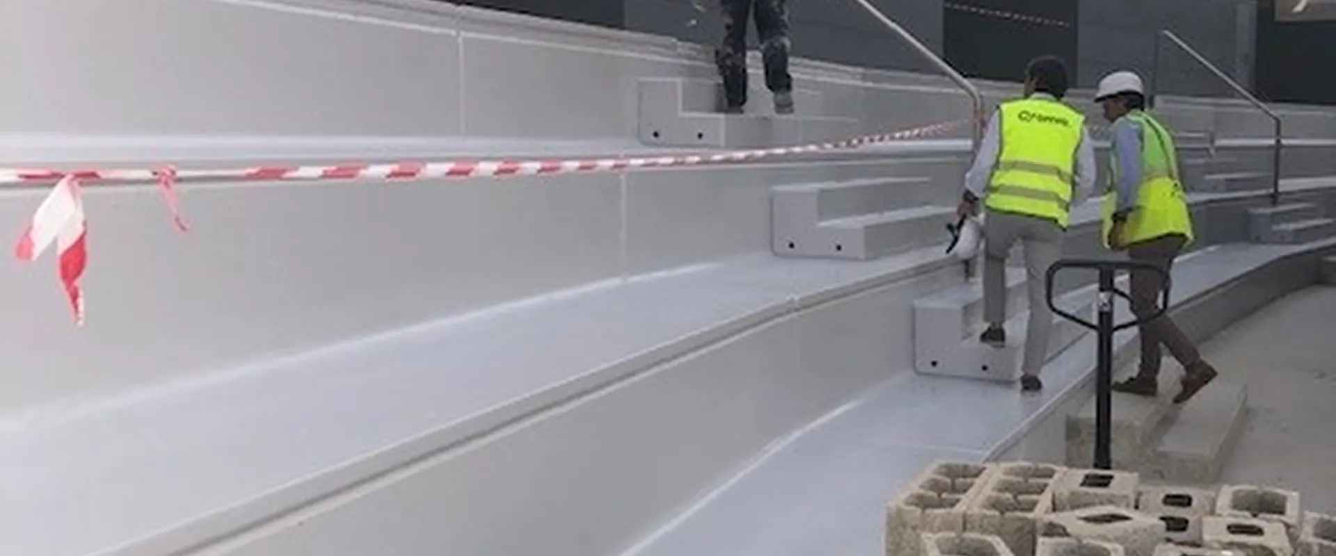 Stadium Stand Coating in Palma