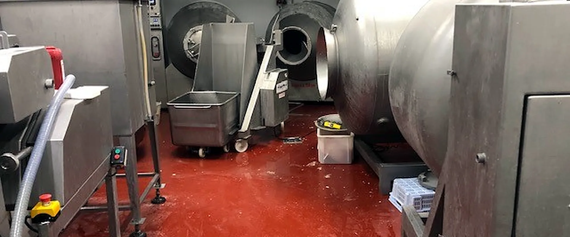 Meat Plant Epoxy Flooring for Casa Boix near Barcelona