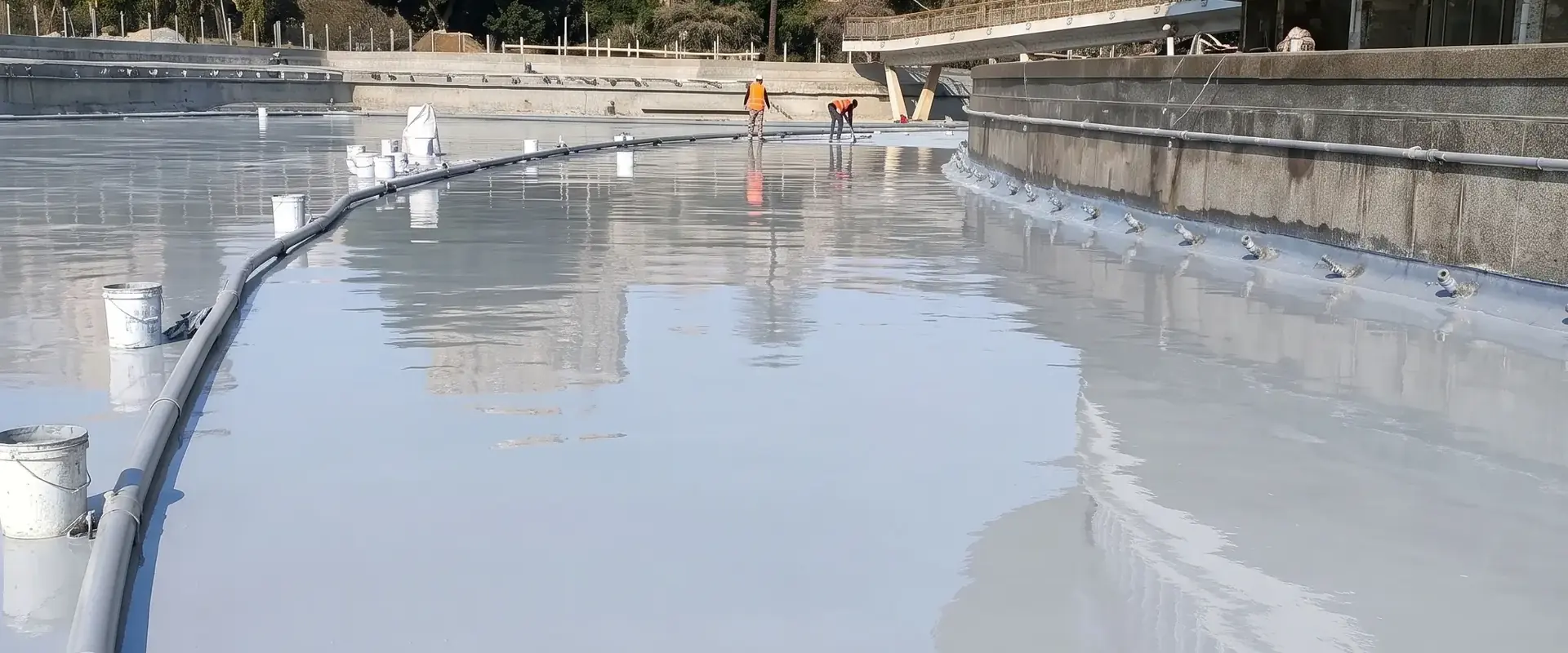 Revestimiento de poliurea pura del lago de Merryland