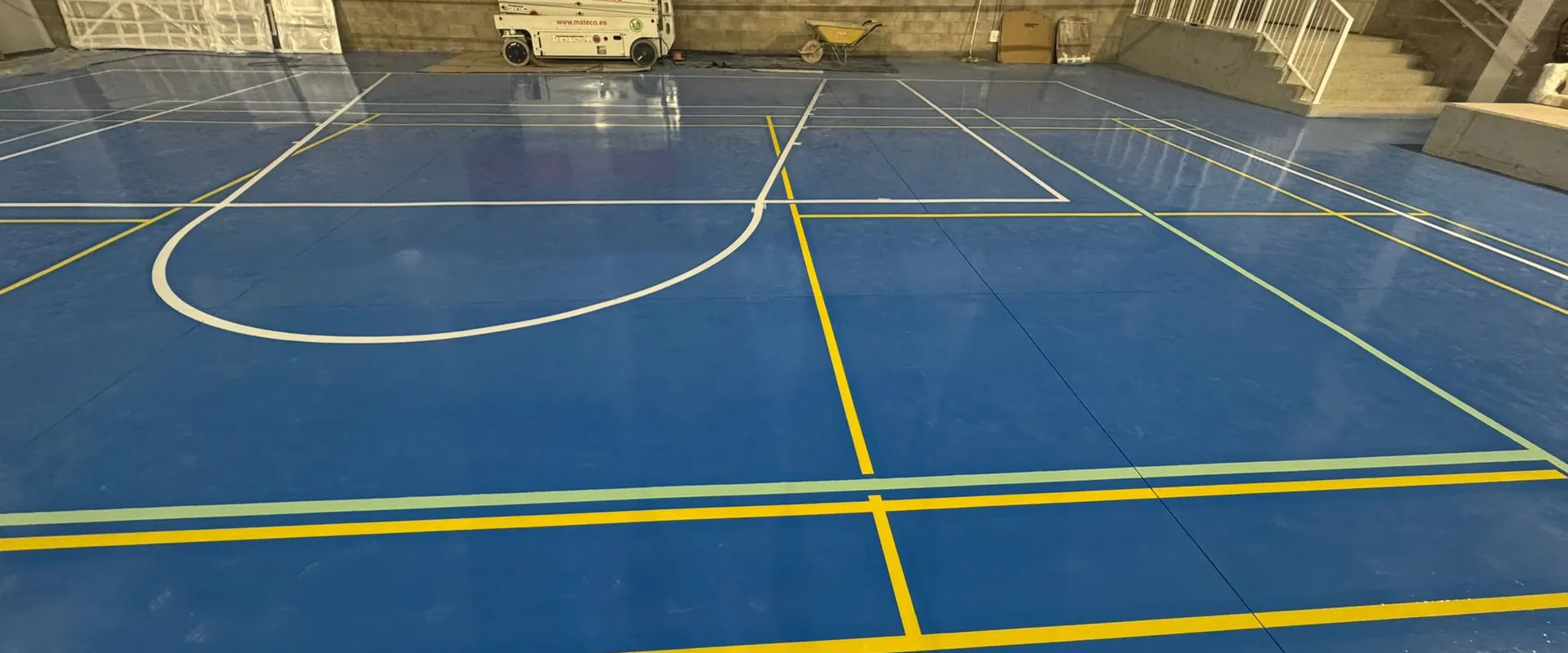 Sports Hall Flooring in Mont-roig del Camp