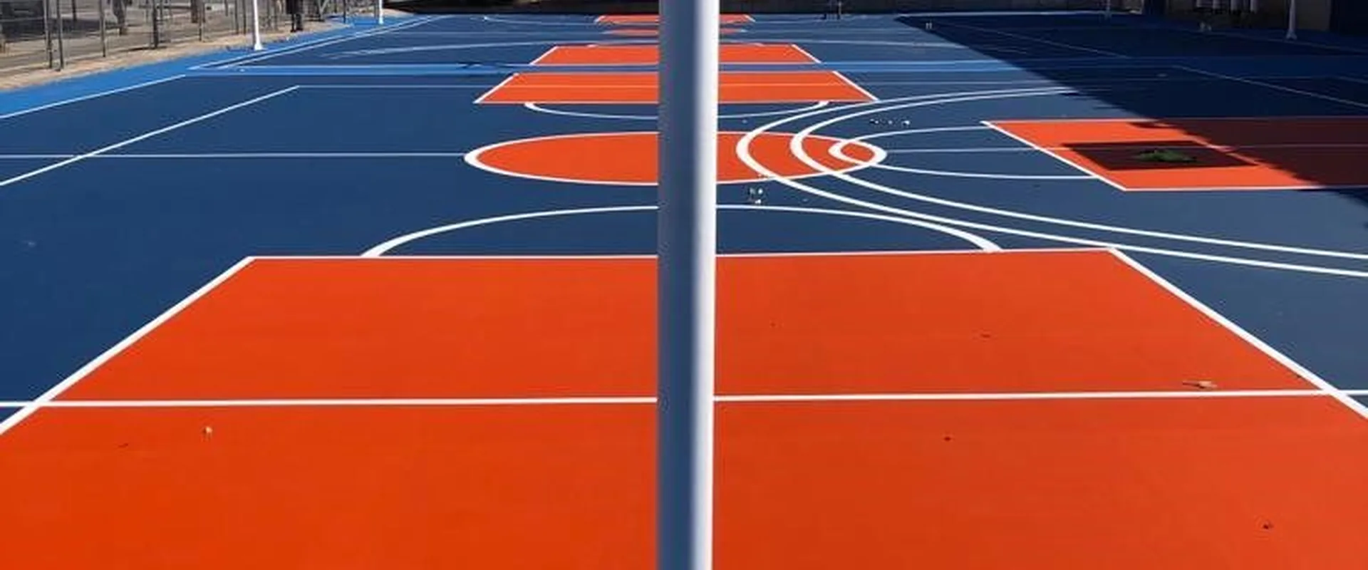 Outdoor Basketball Court Flooring for Club Bàsquet Granollers