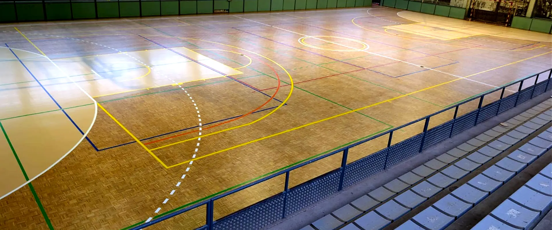 Parquet Sports Floor Granollers: Pavilion Renovation