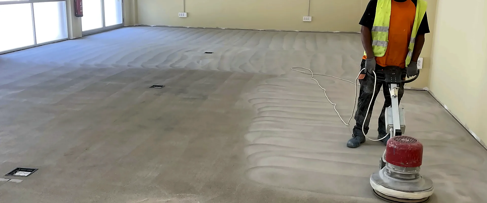 Car park flooring in car park privado in Badajoz
