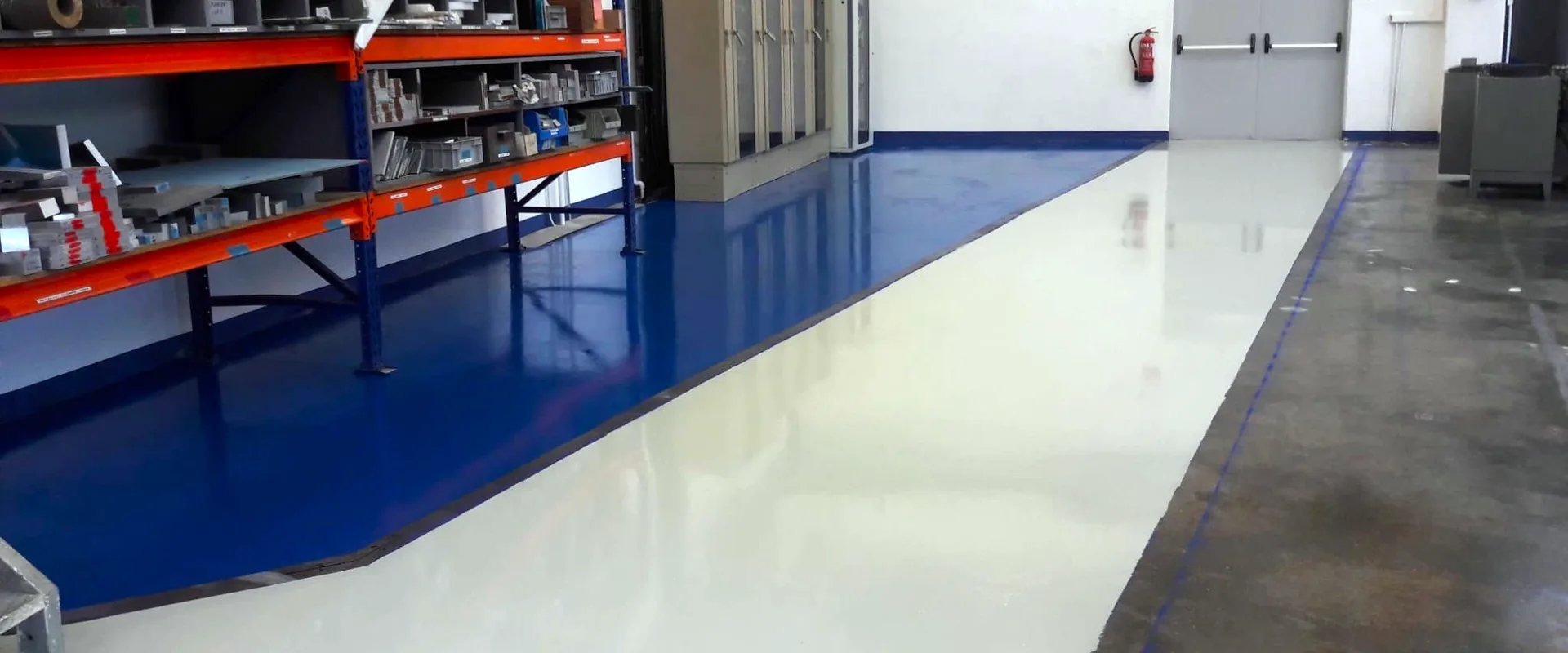 Stamping Plant Flooring in Gurb with Pavifloor and Colodur Eco