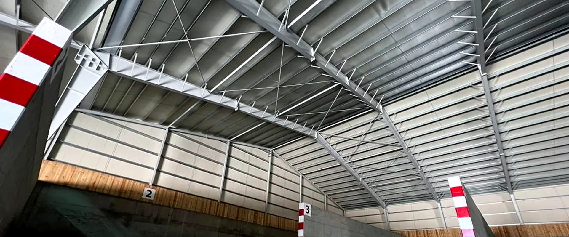 Steel Frame Anticorrosion Almazán: Farm Building, Soria