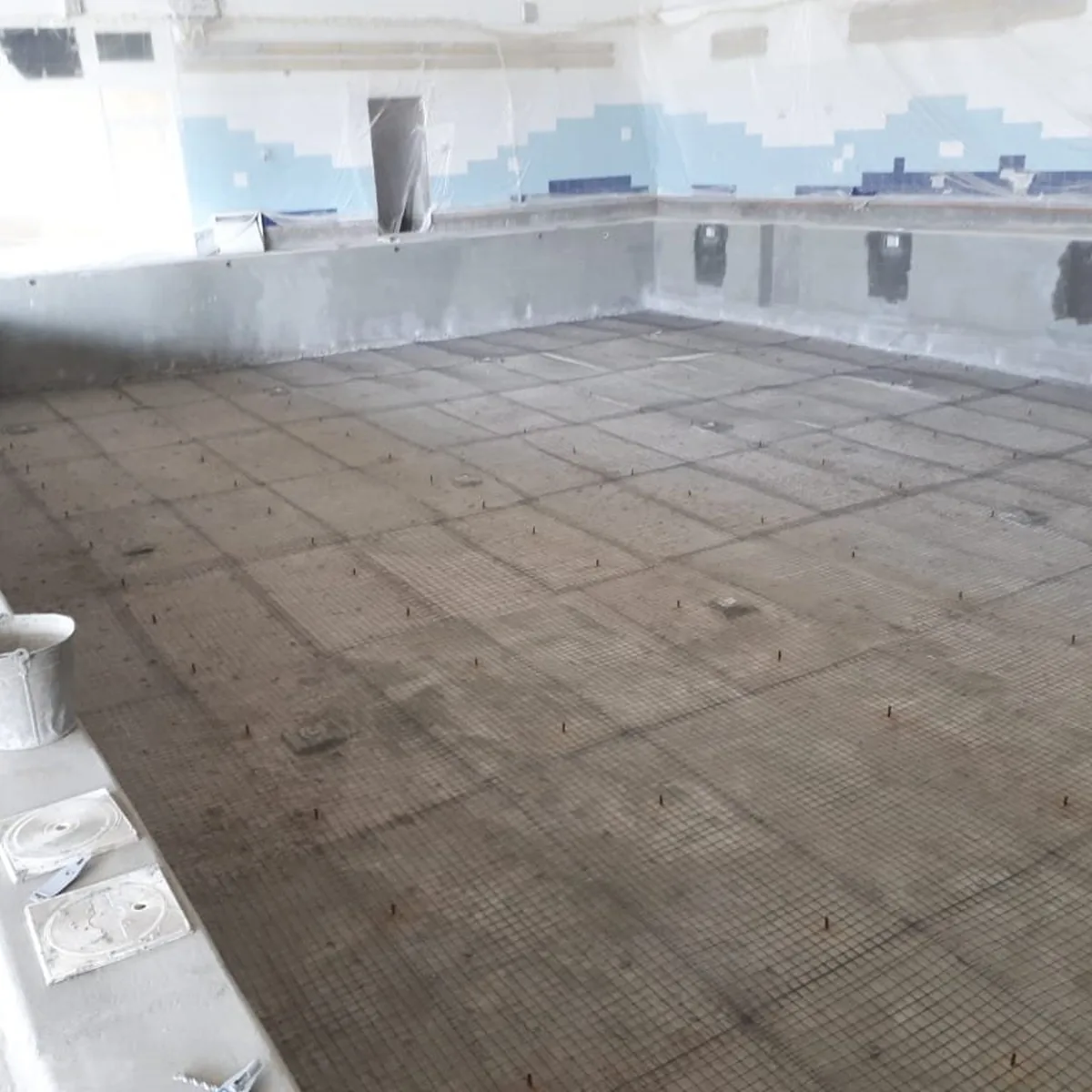 Old basin floor surface before preparation, Nizhny Novgorod