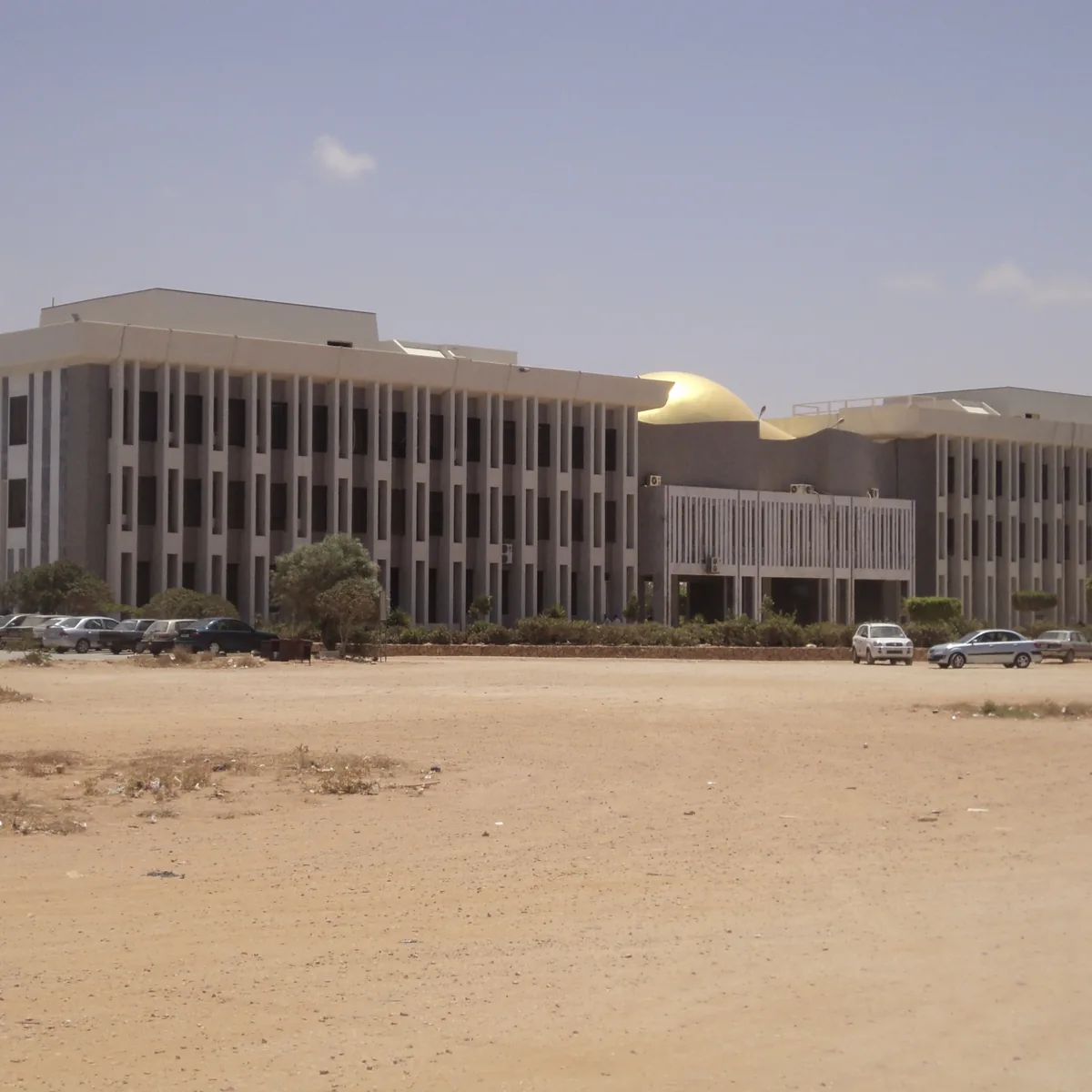 Main building, University of Benghazi Main building of the University of Benghazi